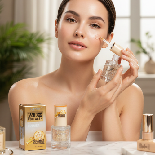 Primer de Maquilhagem Karité 24K Gold & Collagen, 30ml
