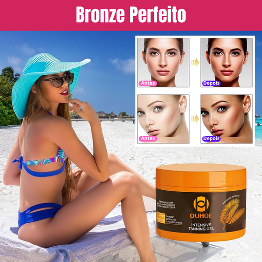 Creme Bronzeador Intensivo- Bronzeado Prefeito Este Verão